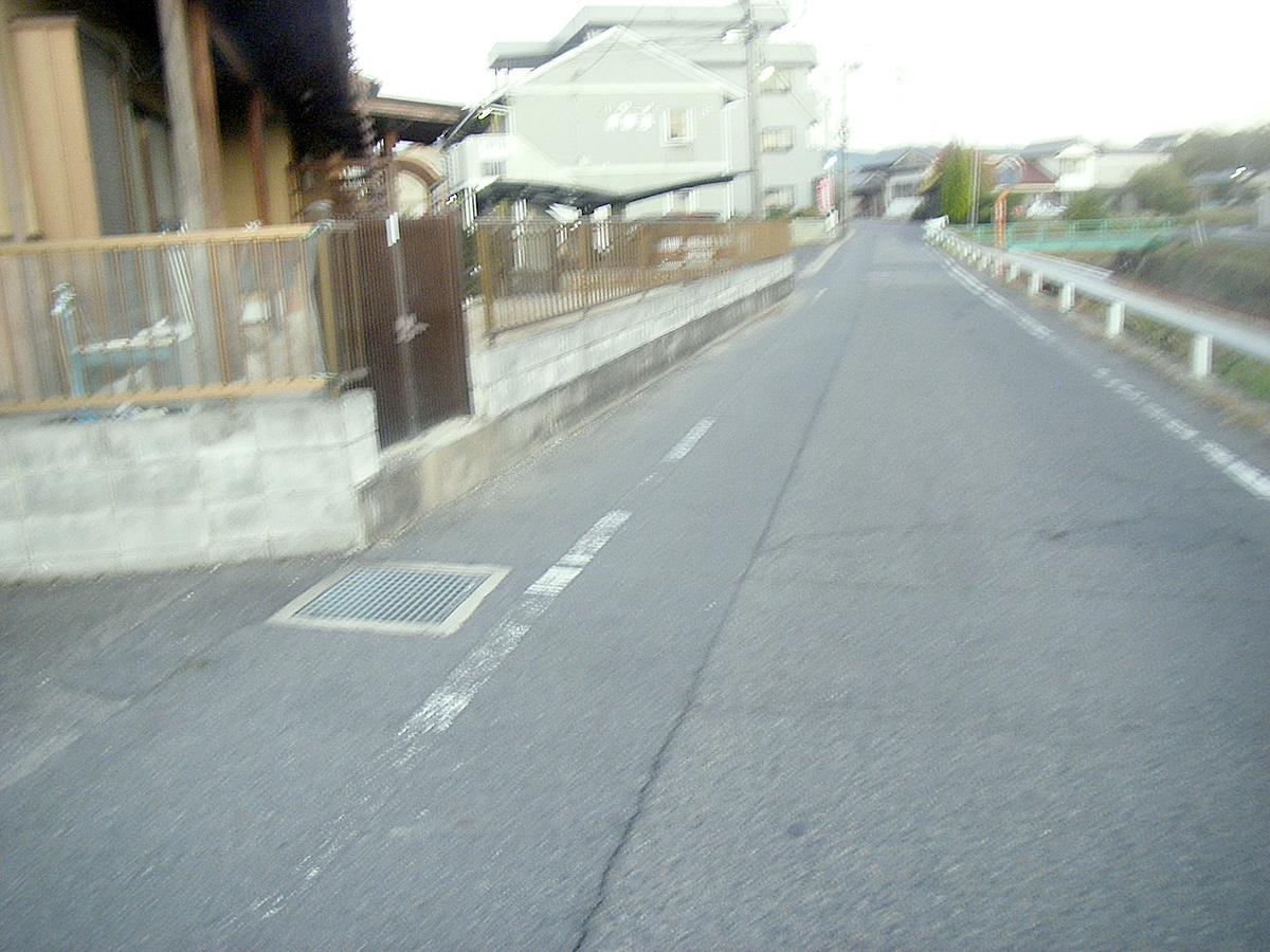 須野志町地内通学路カラー舗装工事着工前